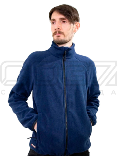 Толстовка флисовая Brodeks KS 211 цв.синий 1