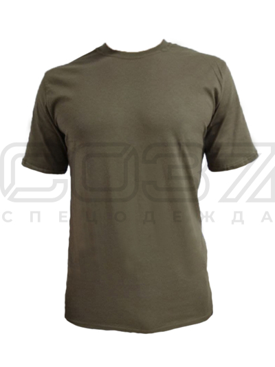 Футболка трикотажная База цв.хаки тк.кулирка